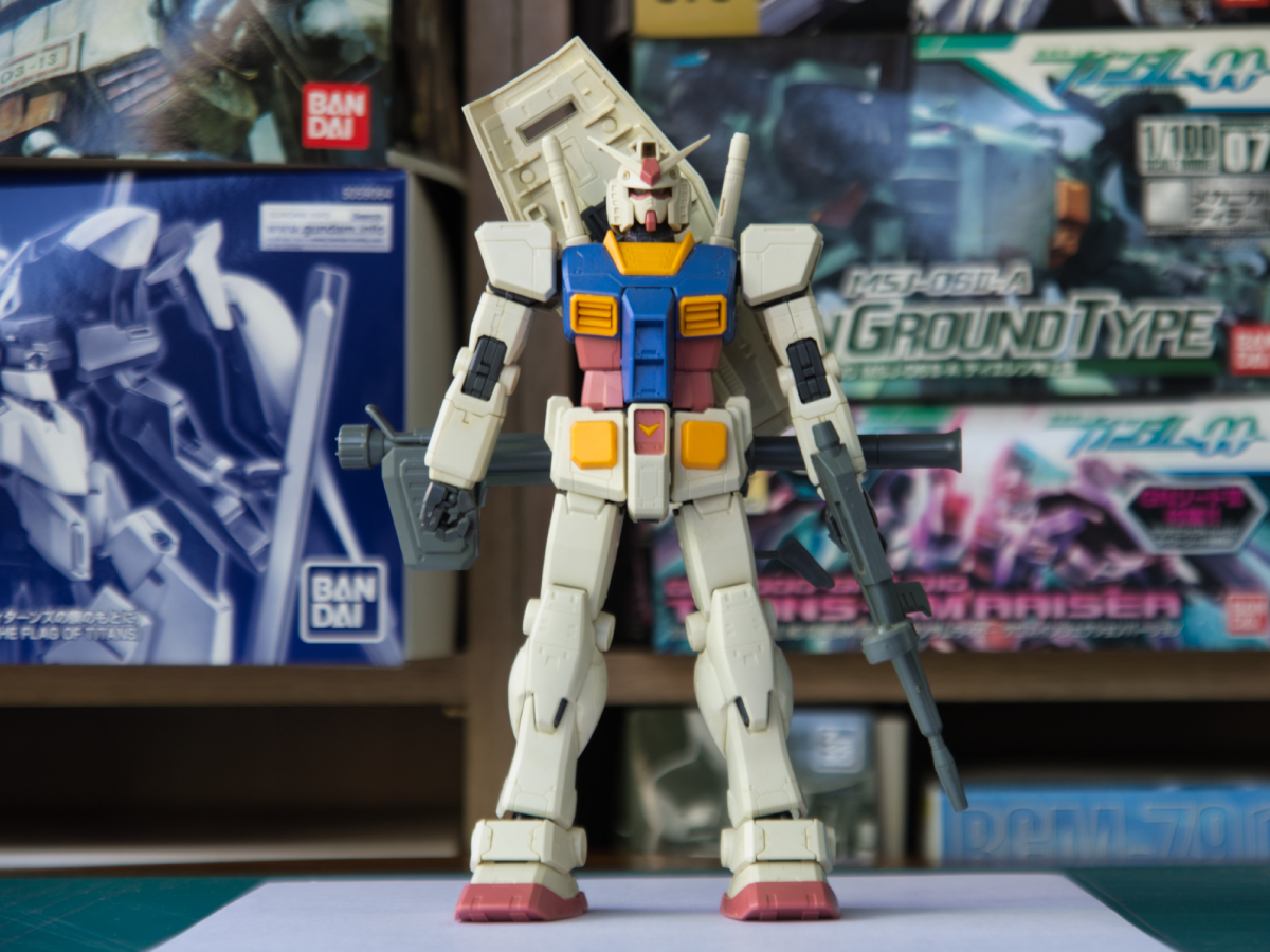 건프라 MG 건담 rx78-2 일년전쟁버전